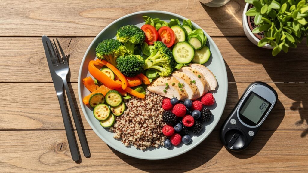 Dieta saludable para controlar la diabetes