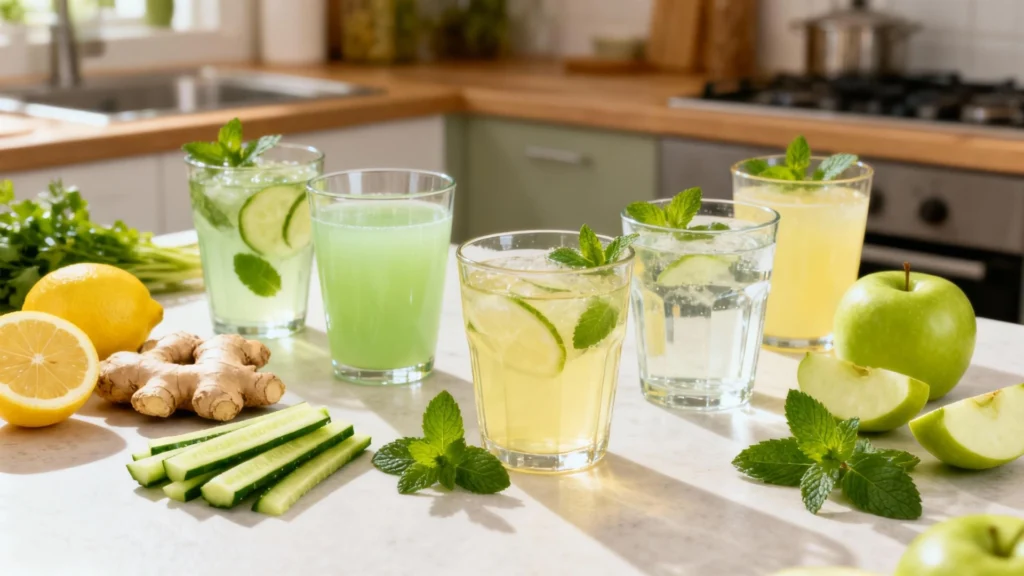Bebidas detox naturales mostrando sus beneficios, ingredientes frescos y cómo usarlas correctamente para una vida saludable.