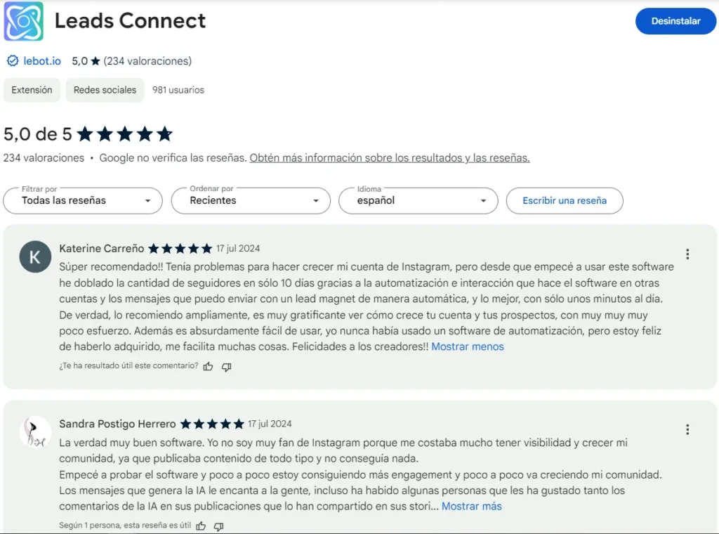 Opiniones reales de Insta Leads: ¿funciona para ganar dinero en Instagram?