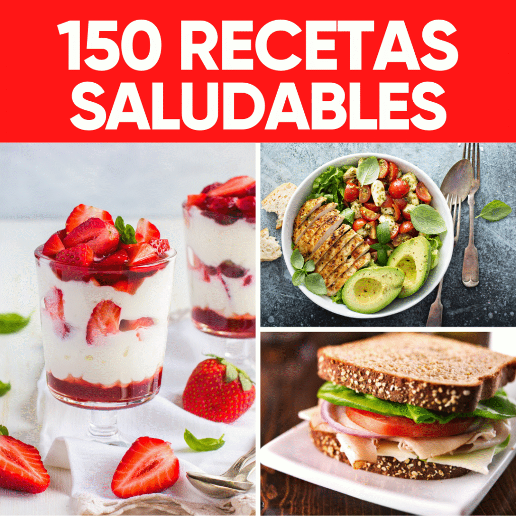 150 recetas fitness saludables: guía completa para perder peso