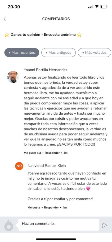 Testimonios de clientes