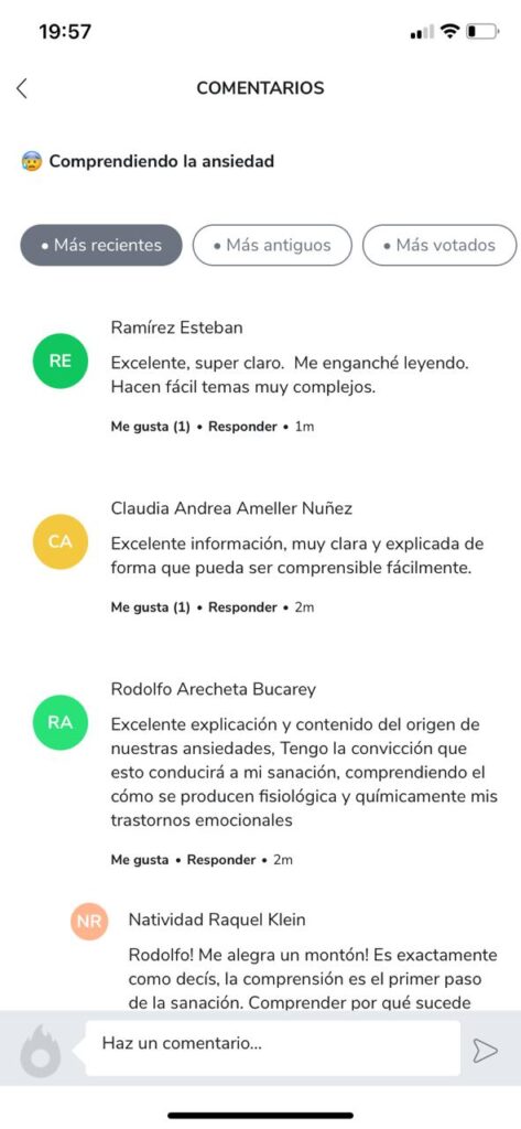 Testimonios de clientes