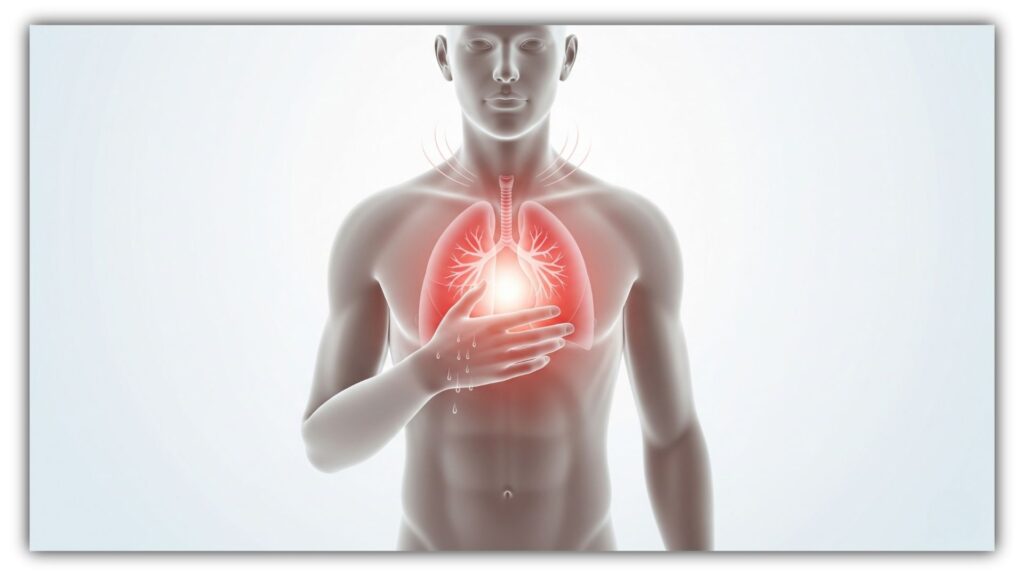 Diagrama que muestra los síntomas físicos comunes de la ansiedad, incluyendo palpitaciones, sudoración y tensión muscular