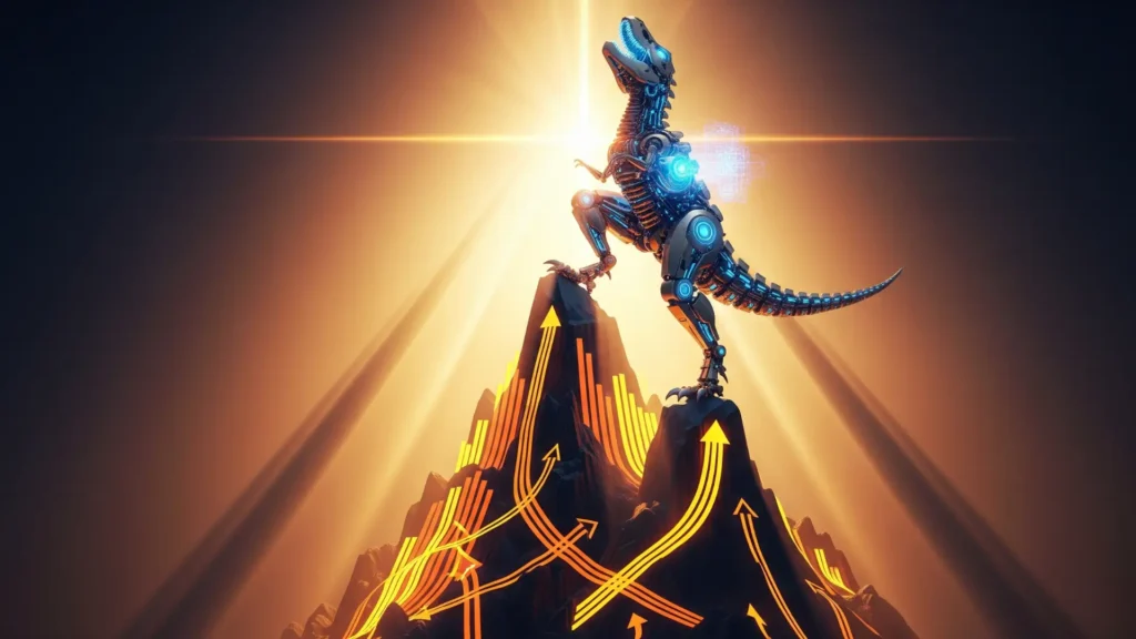 La plataforma creada por Dean Romero y Gabriel Aylagas llamada DinoRANK.