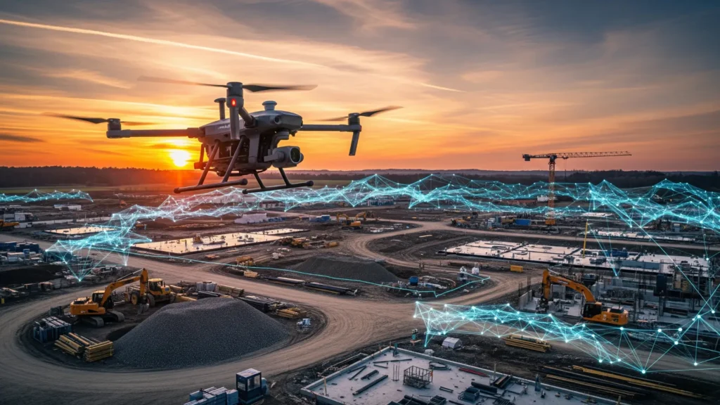 Fotogrametría con drones: Innovación en construcción