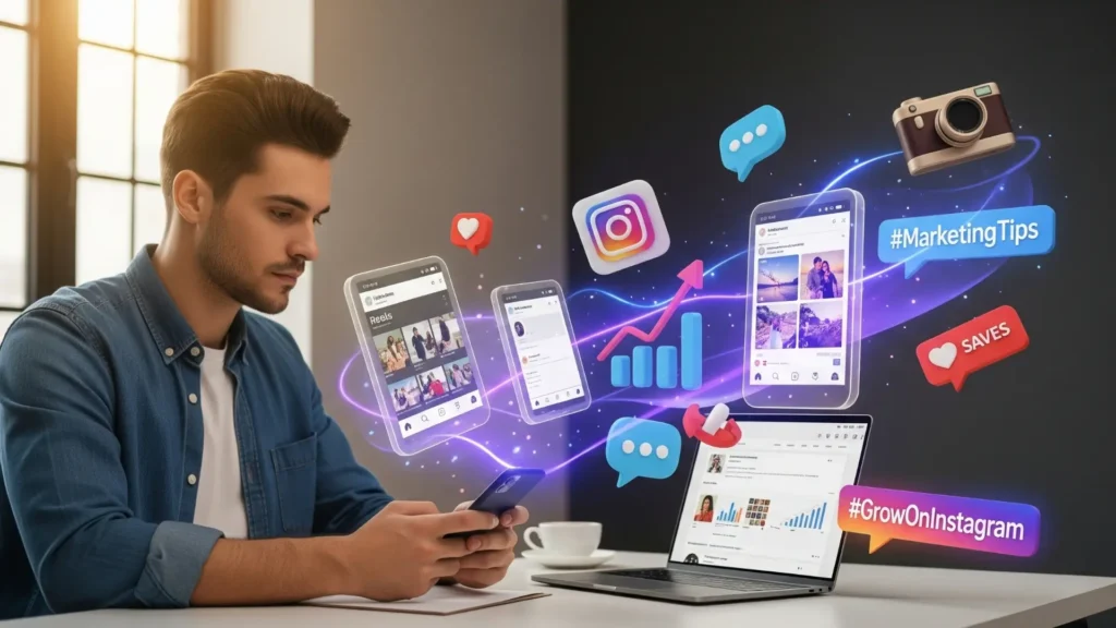 Destacada.Cómo atraer clientes en Instagram con contenido visual orgánico: guía para emprendedores