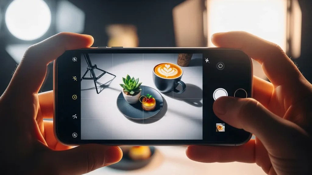 Fotografía profesional con celular aprendida en MasterPhoto Academy, consejos para mejorar fotos con smartphone, curso de fotografía móvil para iPhone, Android y Samsung, técnicas de luz, encuadre y edición.