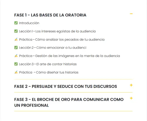 Contenido completo del curso de Fernando Miralles.