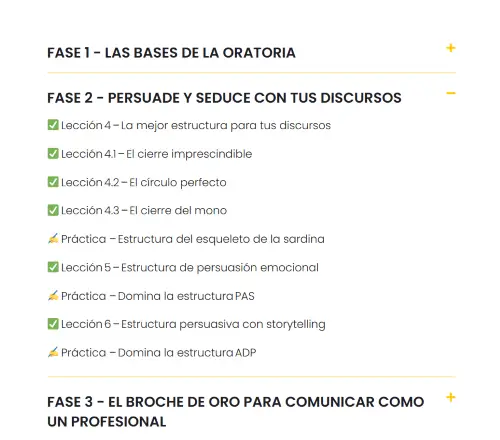 Contenido completo del curso de Fernando Miralles.