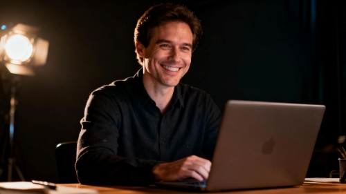 Alumno satisfecho tras inscribirse en el Curso de Oratoria Online de Fernando Miralles con garantía de devolución de 14 días sin riesgos.